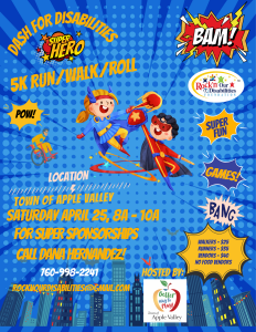 Dash for disABILITIES Superhero 5K, Walk & Roll