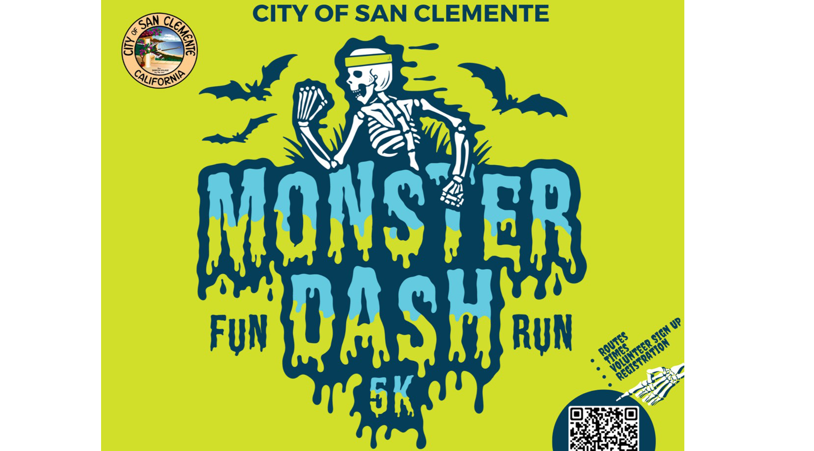 San Clemente Monster Dash 5K and Creepy Crawl Fun Run
